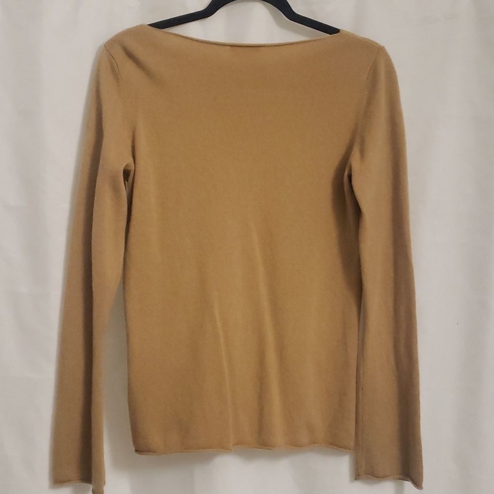 Garnet Hill Cashmere Boatneck Sweater - Picture 5 of 7